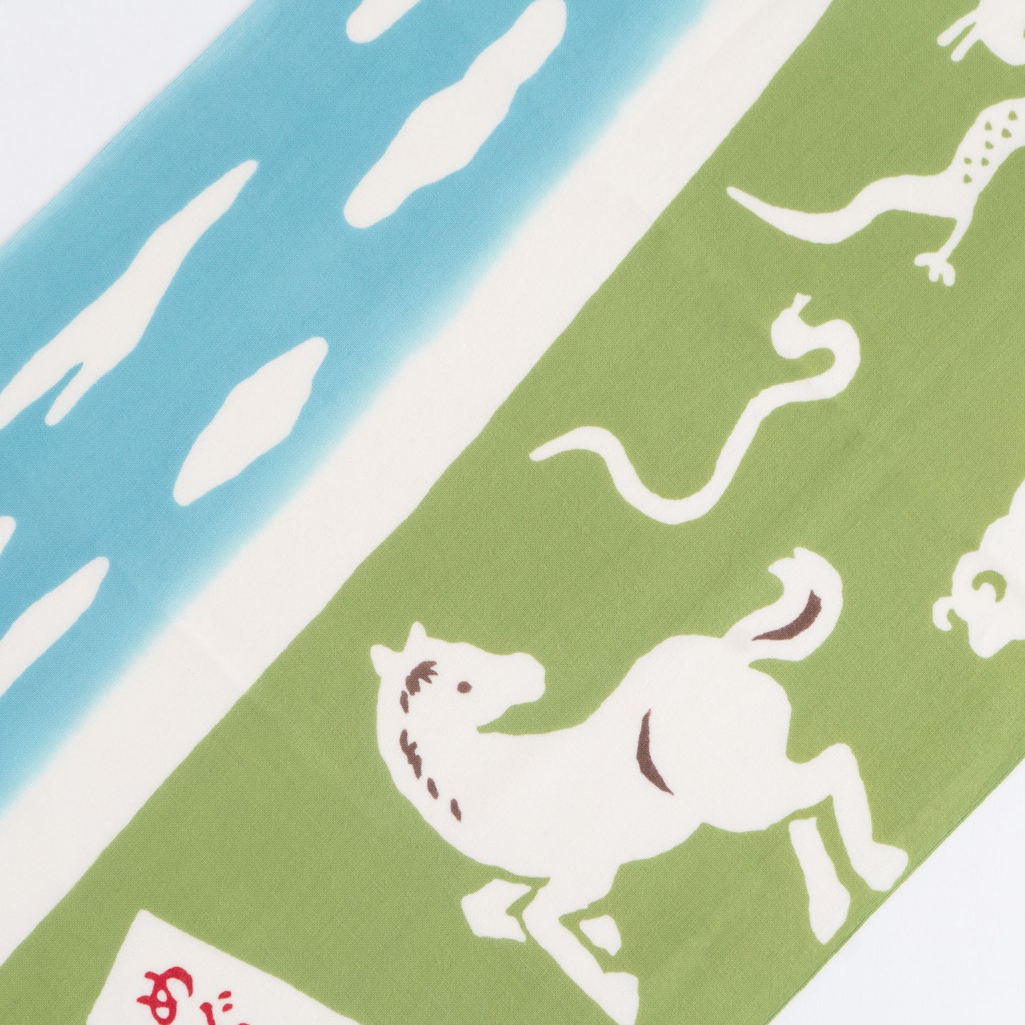 Zodiac Race-Horse TENUGUI