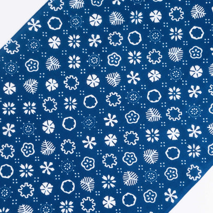 Snowflake, Blue TENUGUI