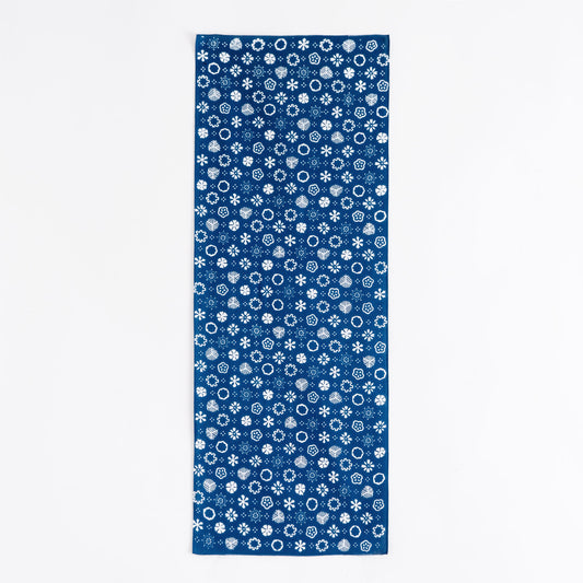 Snowflake, Blue TENUGUI