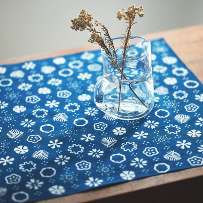 Snowflake, Blue TENUGUI