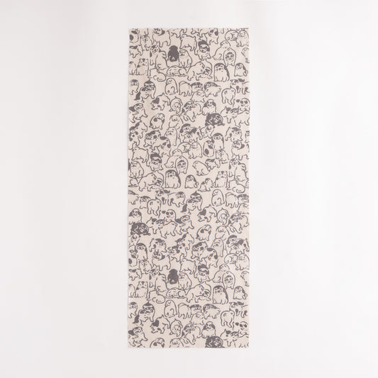 Animal IllustrationTenugui Series Dogs TENUGUI