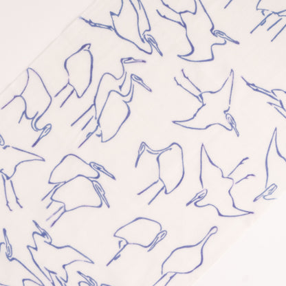 Animal IllustrationTenugui Series Egrets
