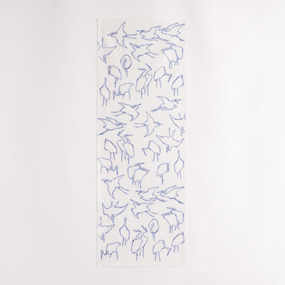 Animal IllustrationTenugui Series Egrets