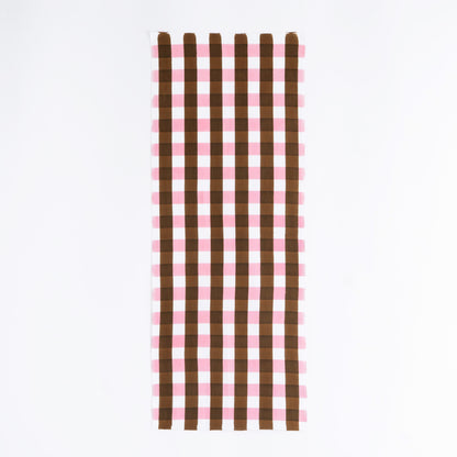 Benkei Stripe−Strawberry Chocolate TENUGUI