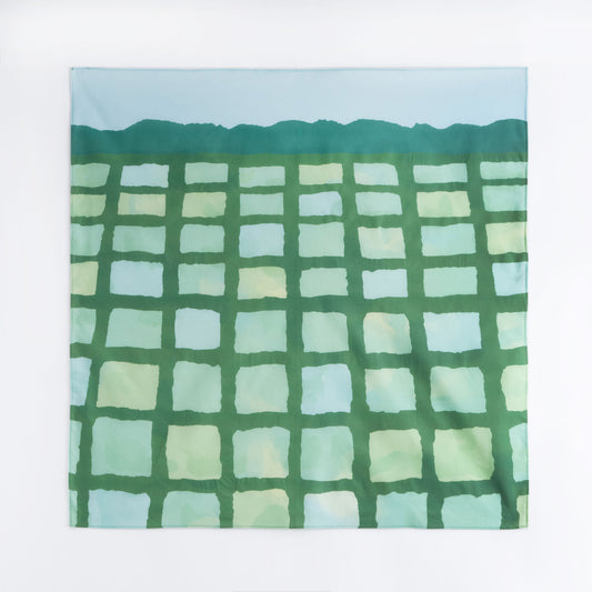 Countryside Sprouting Rice FUROSHIKI Large