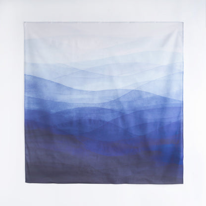 Watercolor Waves FUROSHIKI Large