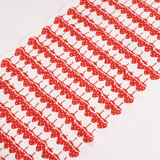 Strawberry TENUGUI