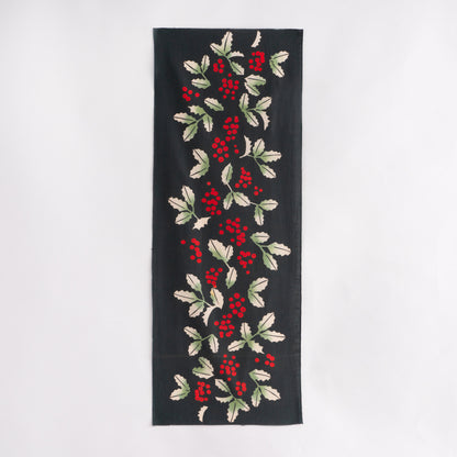 Christmas holly TENUGUI