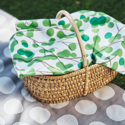 Spring Leaves TENUGUI