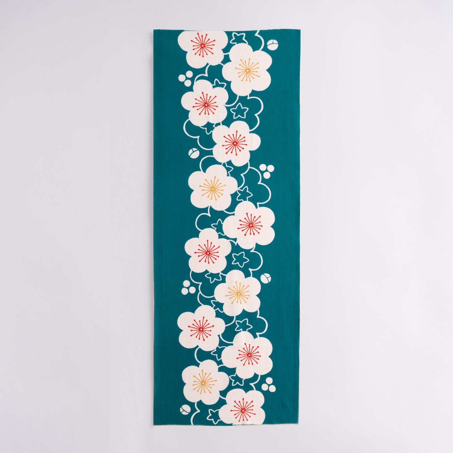 Sunshine and Shadow Ume Blossoms TENUGUI