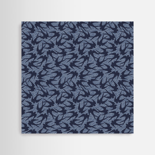 Swallows Cotton Wrapping Cloth (FUROSHIKI) FUWARI Large