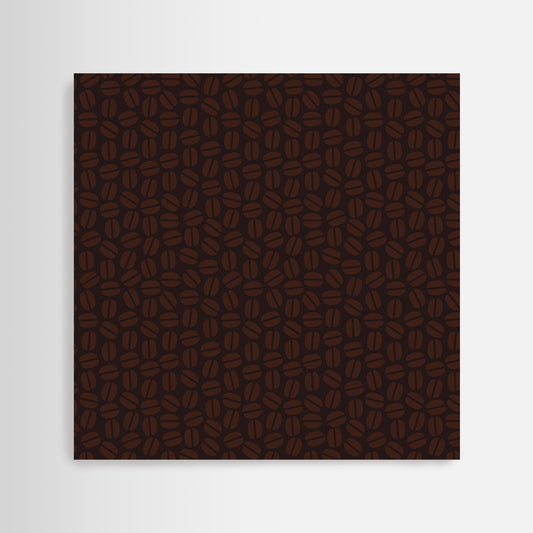 Coffee Beans Cotton Wrapping Cloth (FUROSHIKI) FUWARI Large