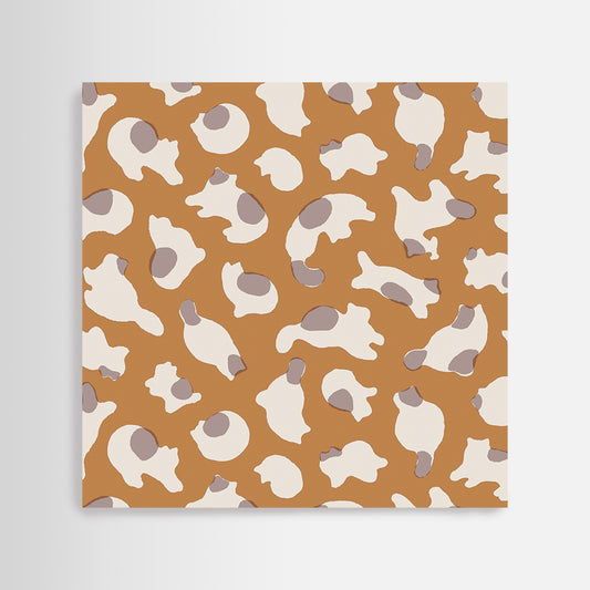 MIKE-NEKO Cats Cotton Wrapping Cloth (FUROSHIKI) FUWARI Medium