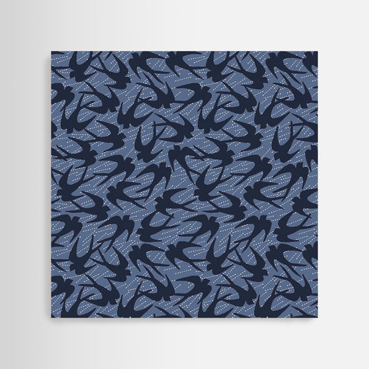 Swallows Cotton Wrapping Cloth (FUROSHIKI) FUWARI Medium