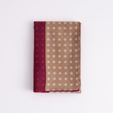 Load image into Gallery viewer, Cotton Wrapping Cloth (FUROSHIKI) FUWARI Medium MAME-SHIBORI Dots
