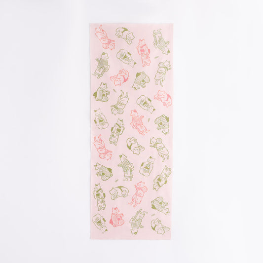 Cat’s Tea House Sakuramochi TENUGUI