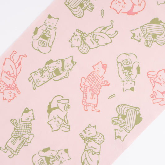 Cat’s Tea House Sakuramochi TENUGUI