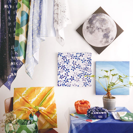 Watercolor Breeze FUROSHIKI Small