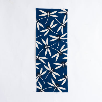 Dragonfly Dance Navy TENUGUI
