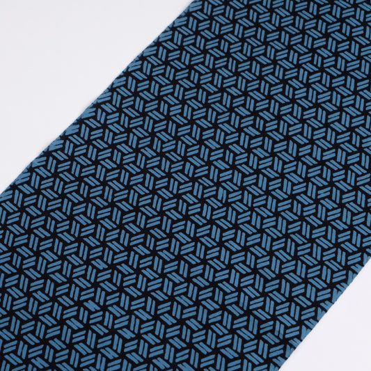 Hexagons Blue Futae-Kagome
