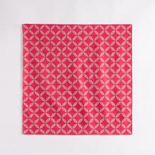 Load image into Gallery viewer, FUROSHIKI (Cotton Wrapping Cloth) Classic Pattern KASURI SHIPPO Madder Red
