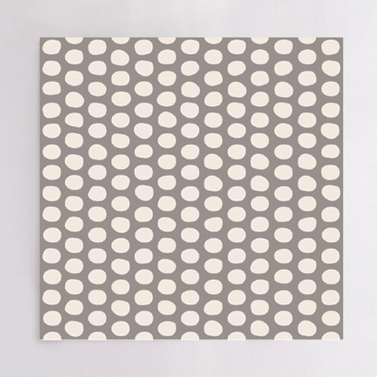 ISHI Rocks Light Gray FUROSHIKI (Cotton Wrapping Cloth) Large