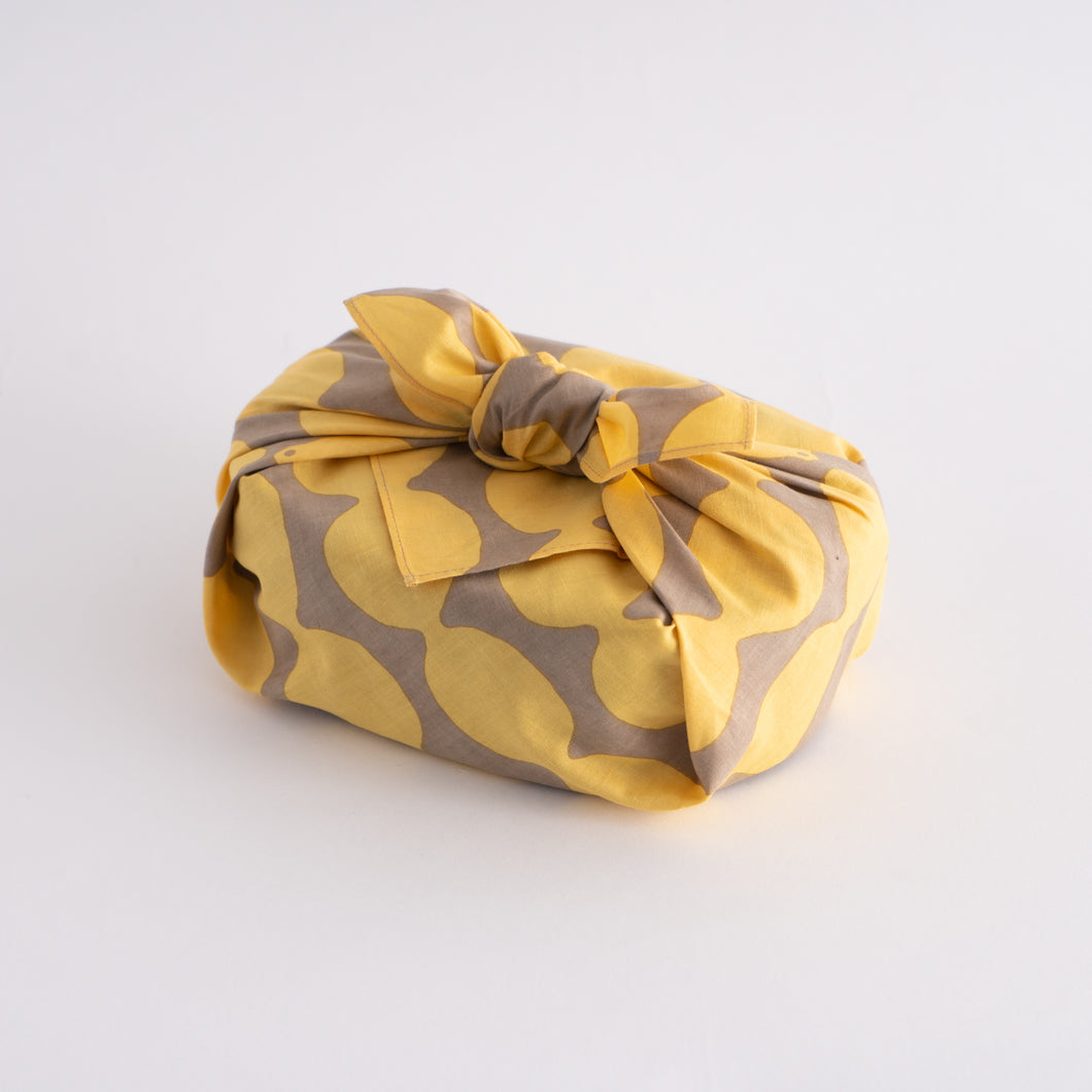 FUROSHIKI (Cotton Wrapping Cloth) Small Lemon