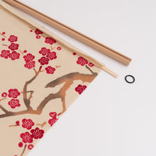 Load image into Gallery viewer, Tenugui Towel Tapestry Plum Trees
