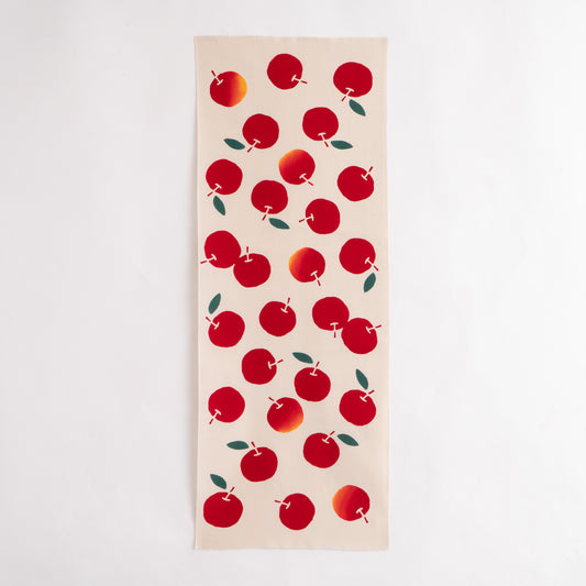 Winter Ruby apple TENUGUI