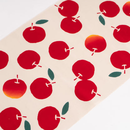 Winter Ruby apple TENUGUI